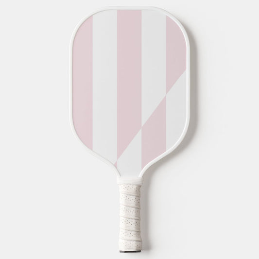 Pastel Stripe Pickleball Paddle