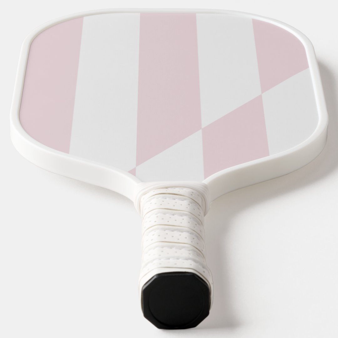 Pastel Stripe Pickleball Paddle