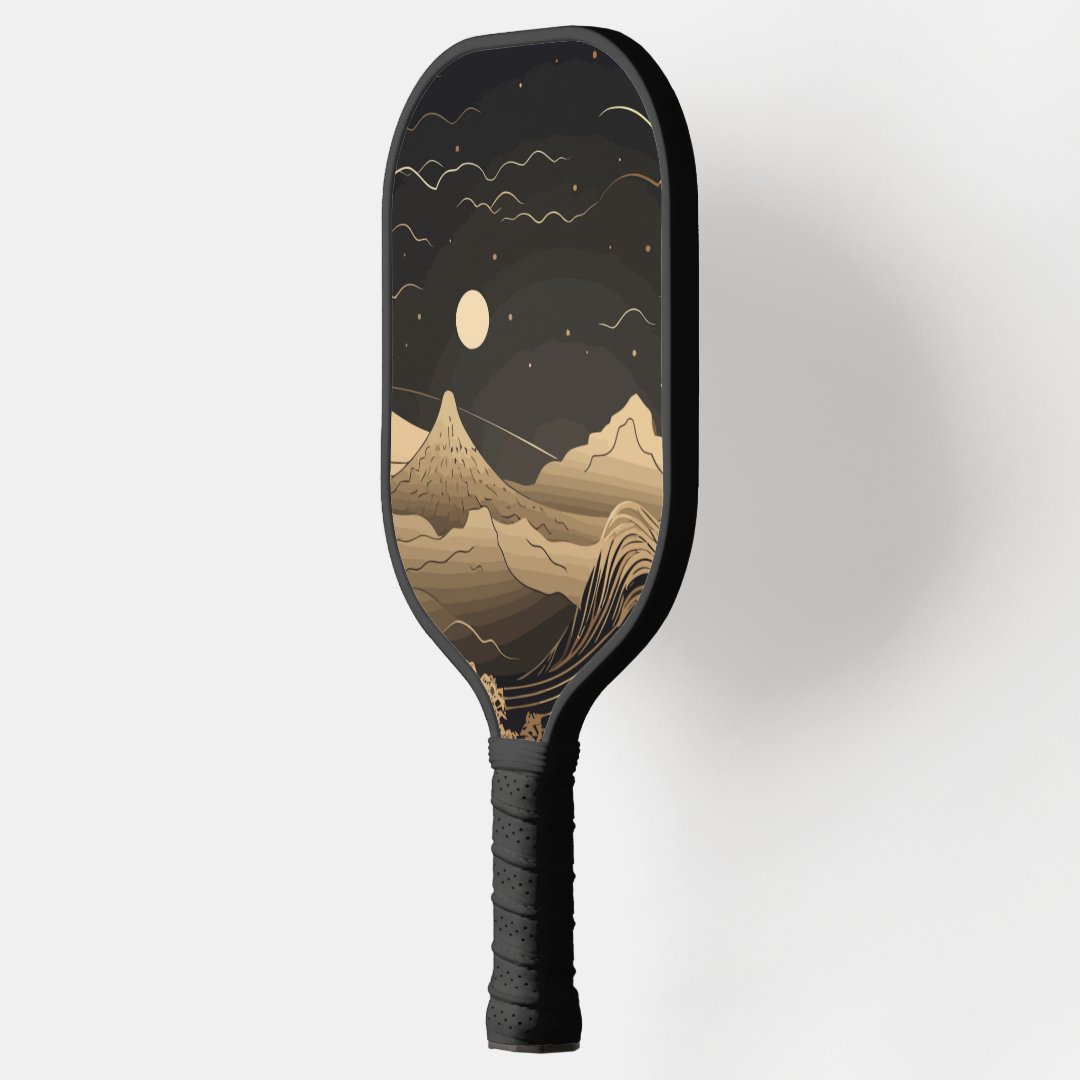 Midnight Mountains Pickleball Paddle